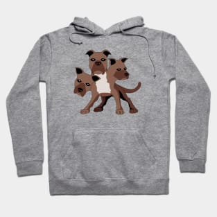 Brown Cerberus Hoodie